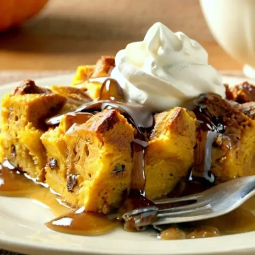 Carrabba's Pumpkin Bread Pudding Recipe