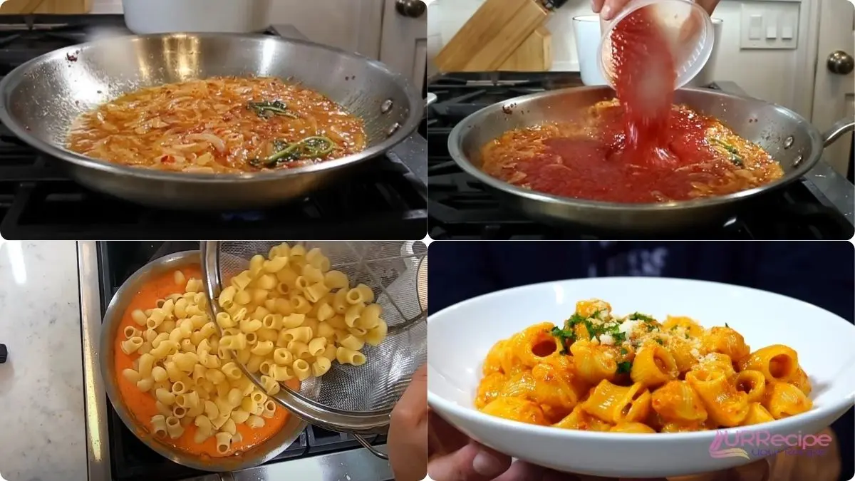 Step by Step Cheesecake Factory Spicy Rigatoni Vodka Recipe