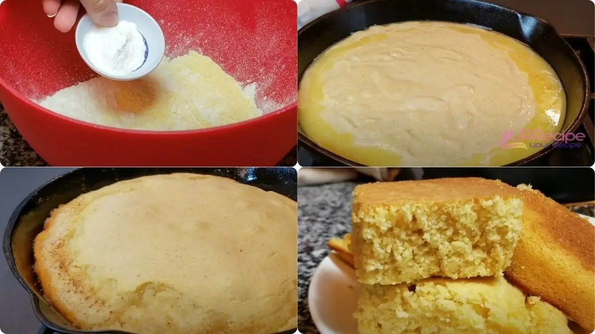 Step by Step Golden Corral Cornbread Recipe