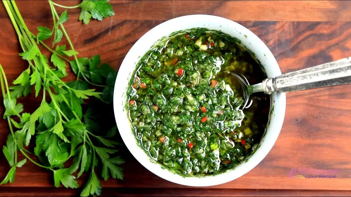 Chimichurri Pizza Sauce Recipe