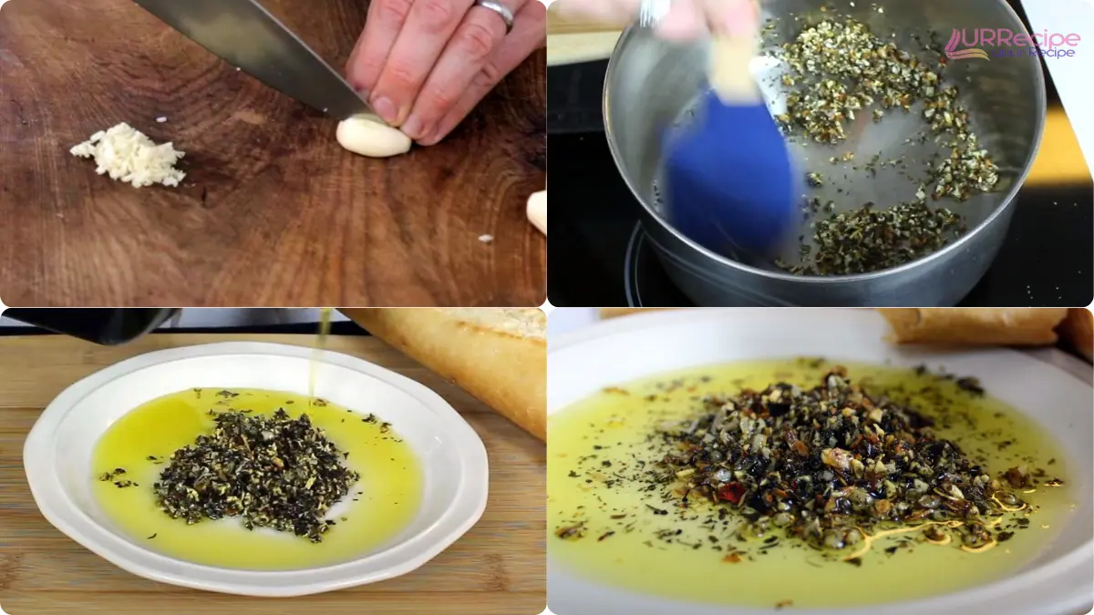 Step by Step Carrabba's Olive Oil Bread Dip Recipe