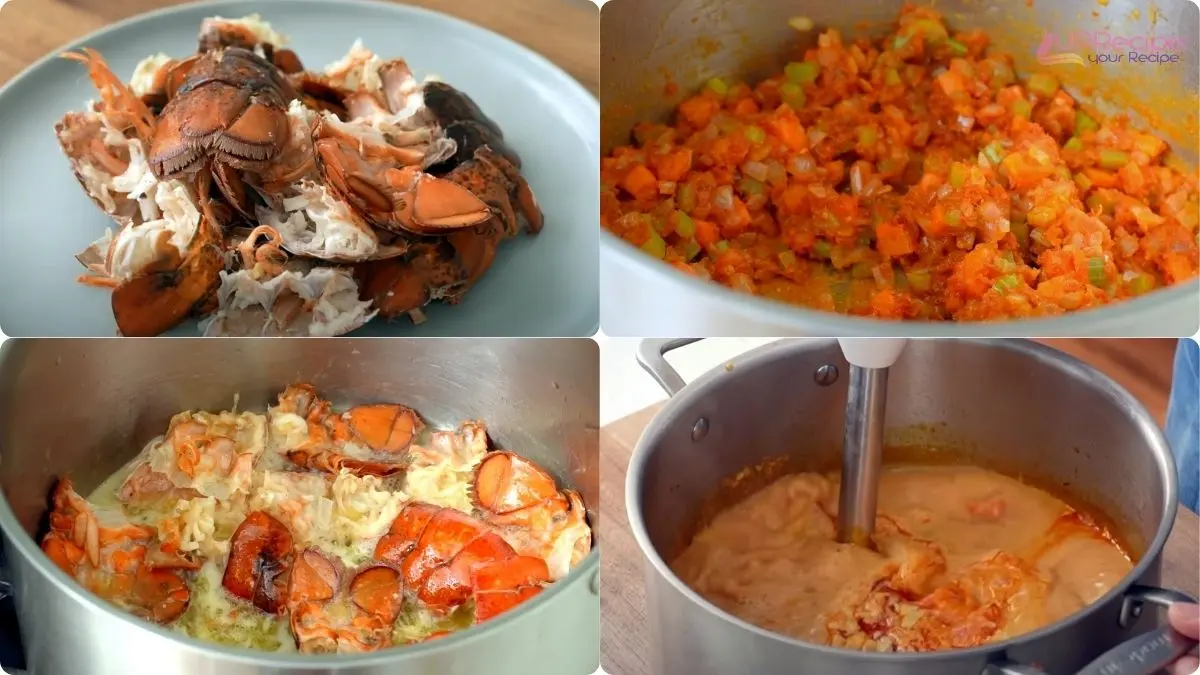 Step by Step Red Lobster Bisque Recipe