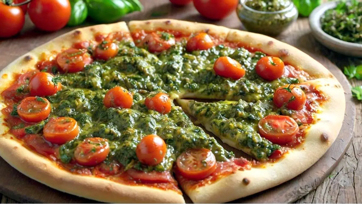 Sweet Tomatoes Chimichurri Pizza Recipe