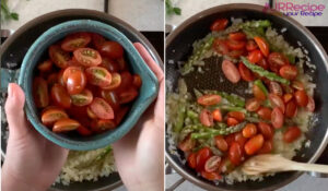 Add tomatoes in the pot